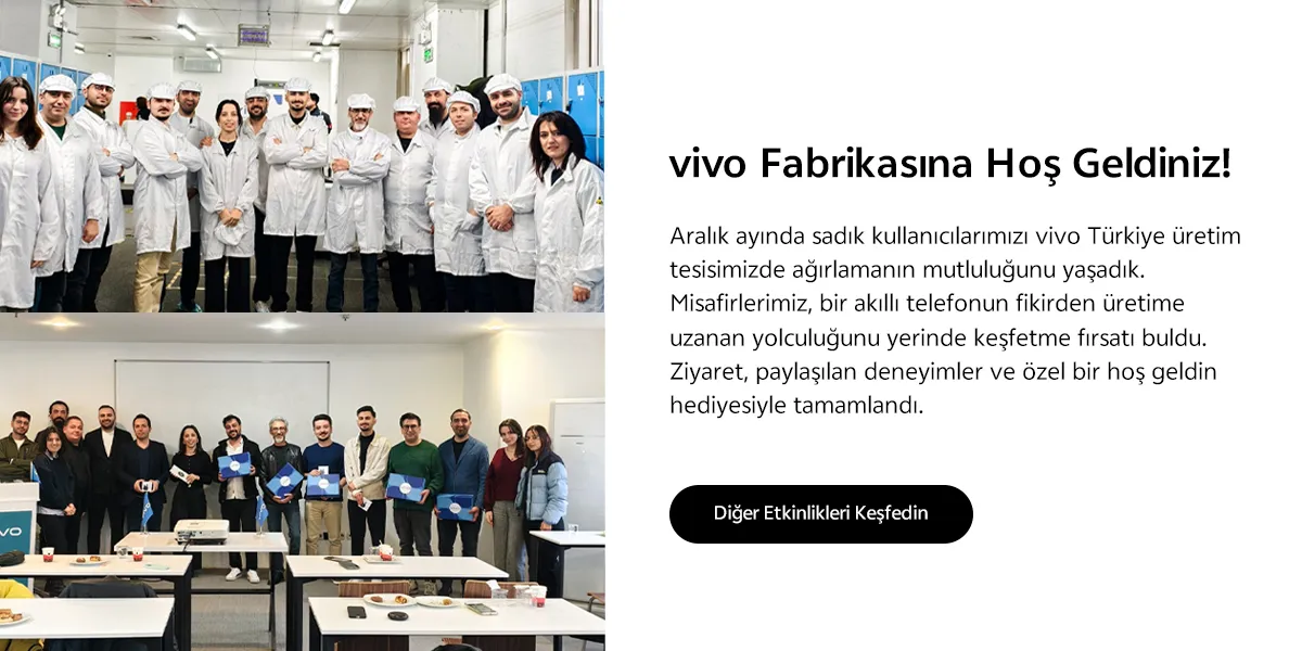 vivo fabrika tanıtımı