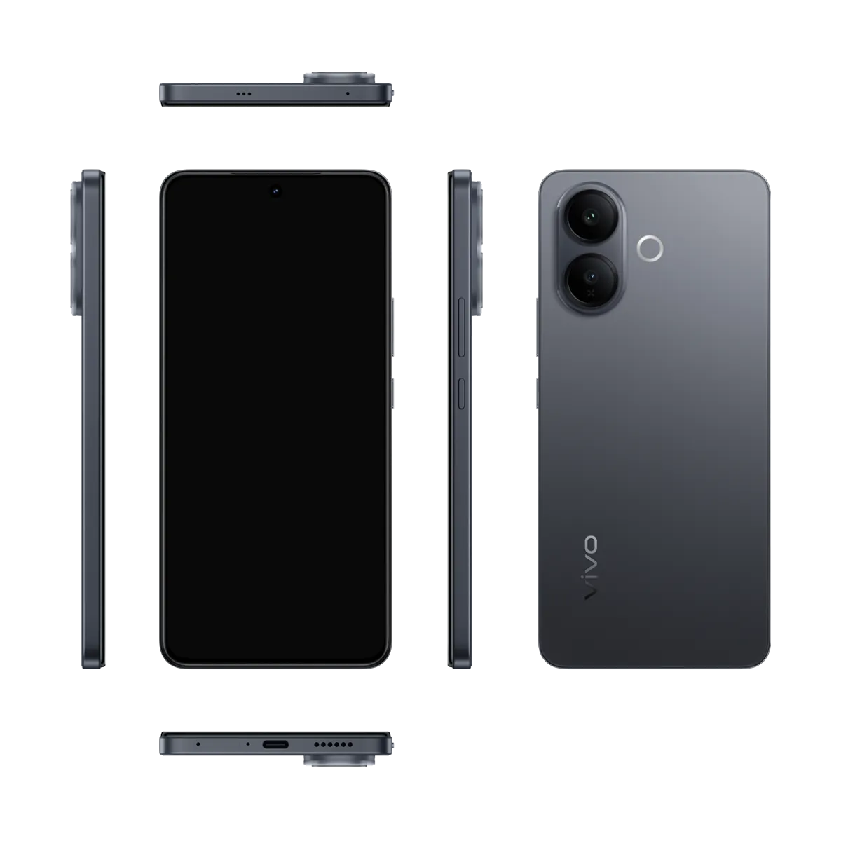 vivo V60 Lite 5G Titanyum Siyahı 8GB + 256GB_4