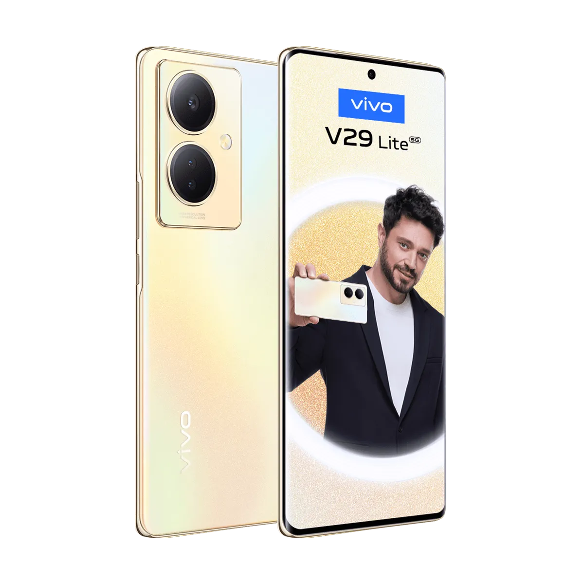 vivo V29 Lite 8GB+256GB Altın Işıltısı_2