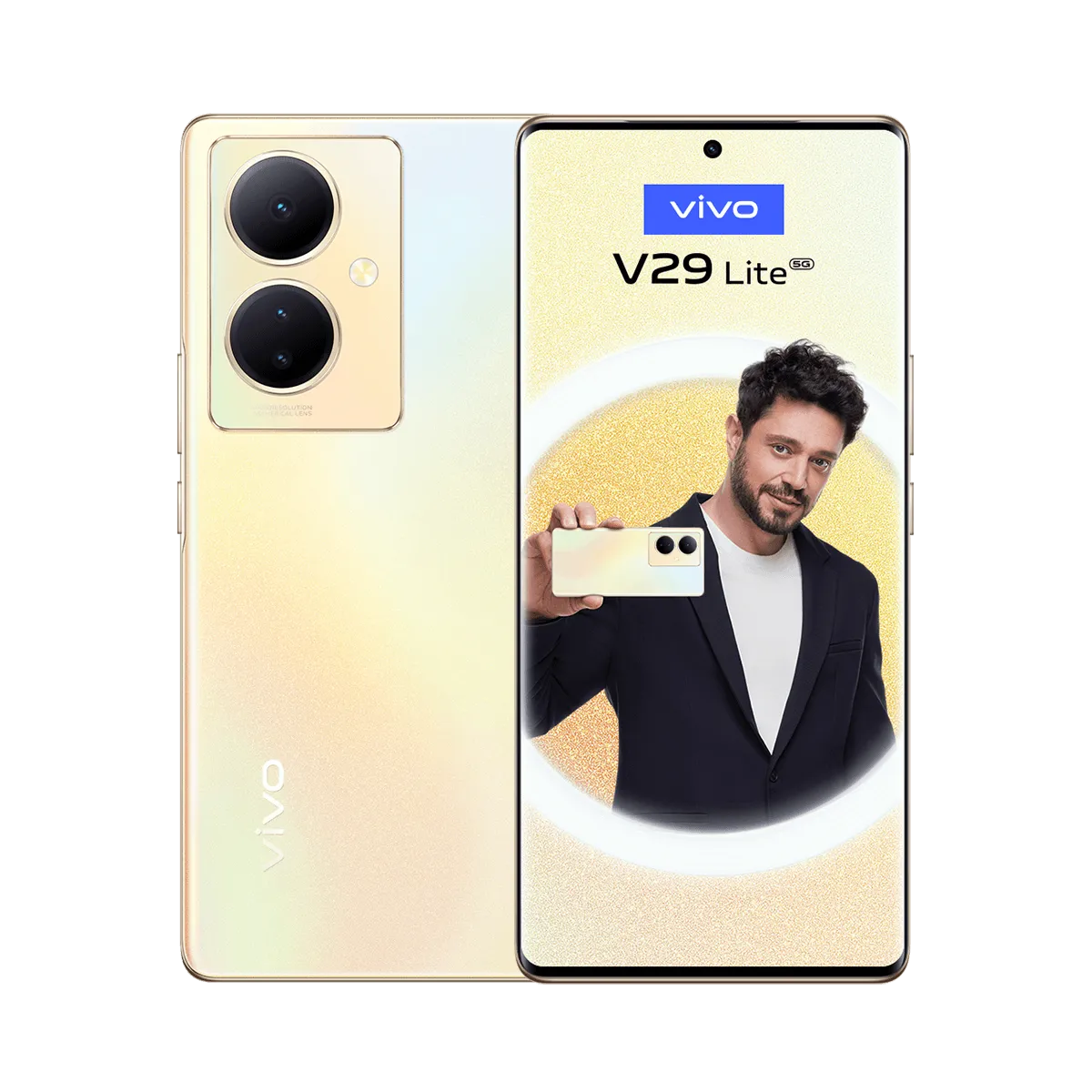 Cover HAOYE Per VIVO V29 Lite 5G: Custodia Colorata E Antiurto Con Angoli Rinforzati