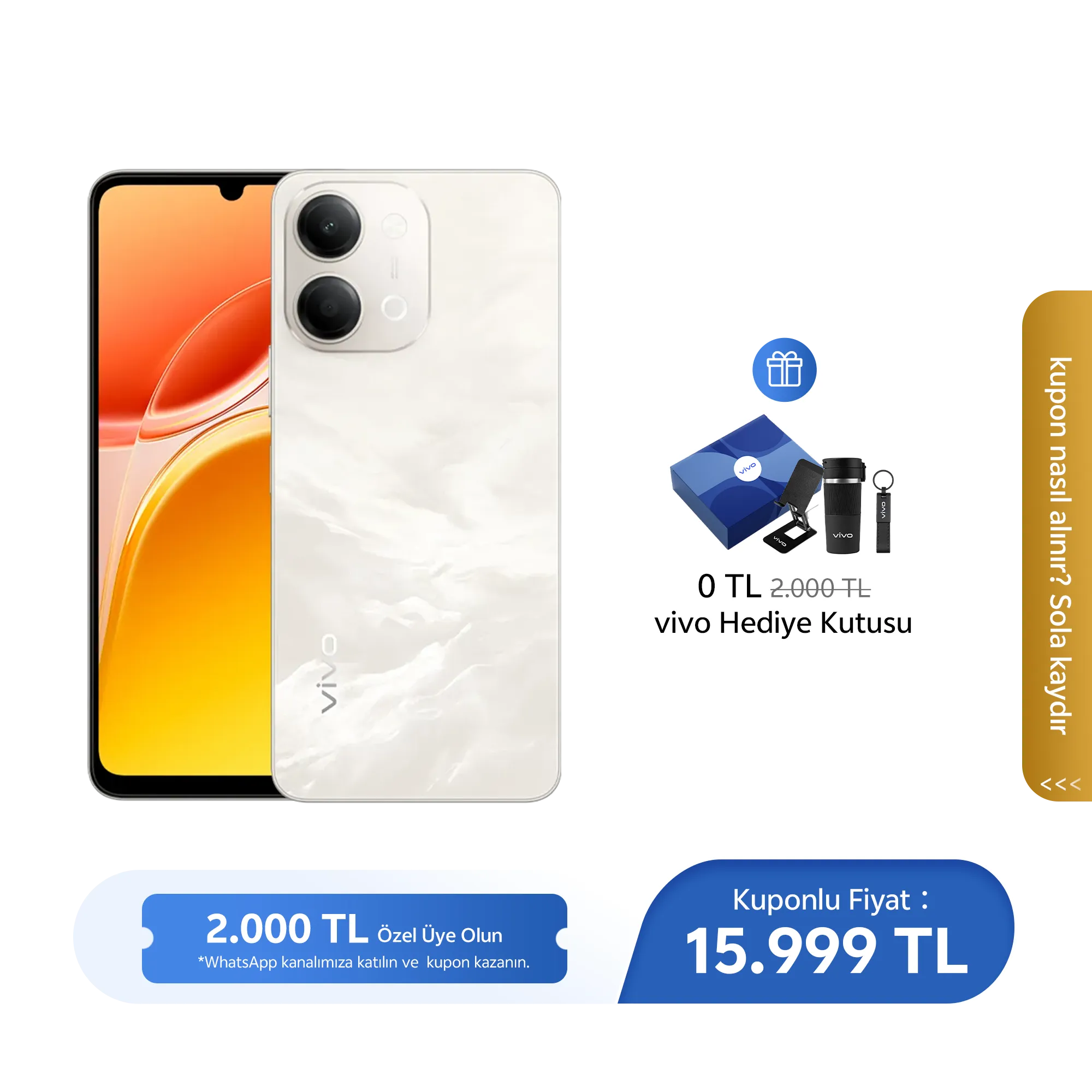 vivo Y11d Zirve Platin 4GB 256GB_1