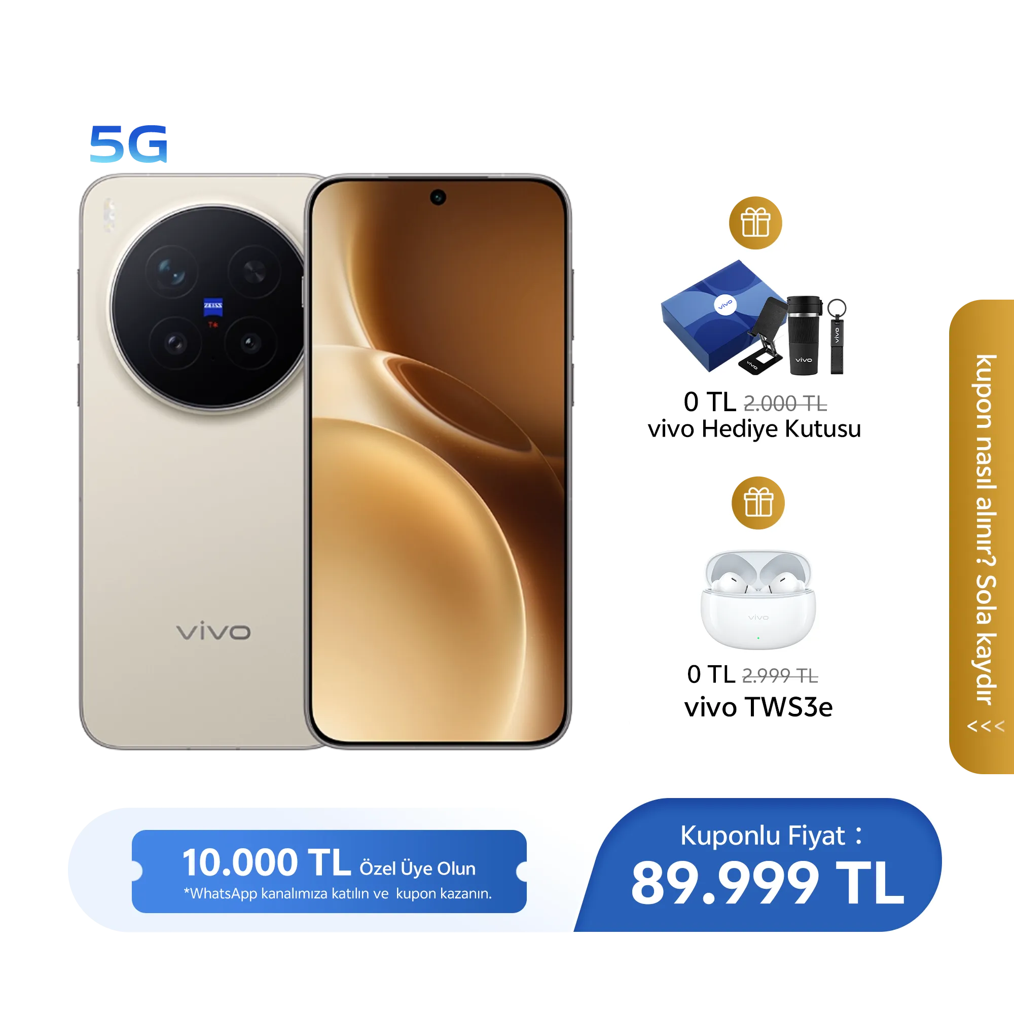 vivo X300 Pro 5G X300 Pro Kum Kahverengi_1