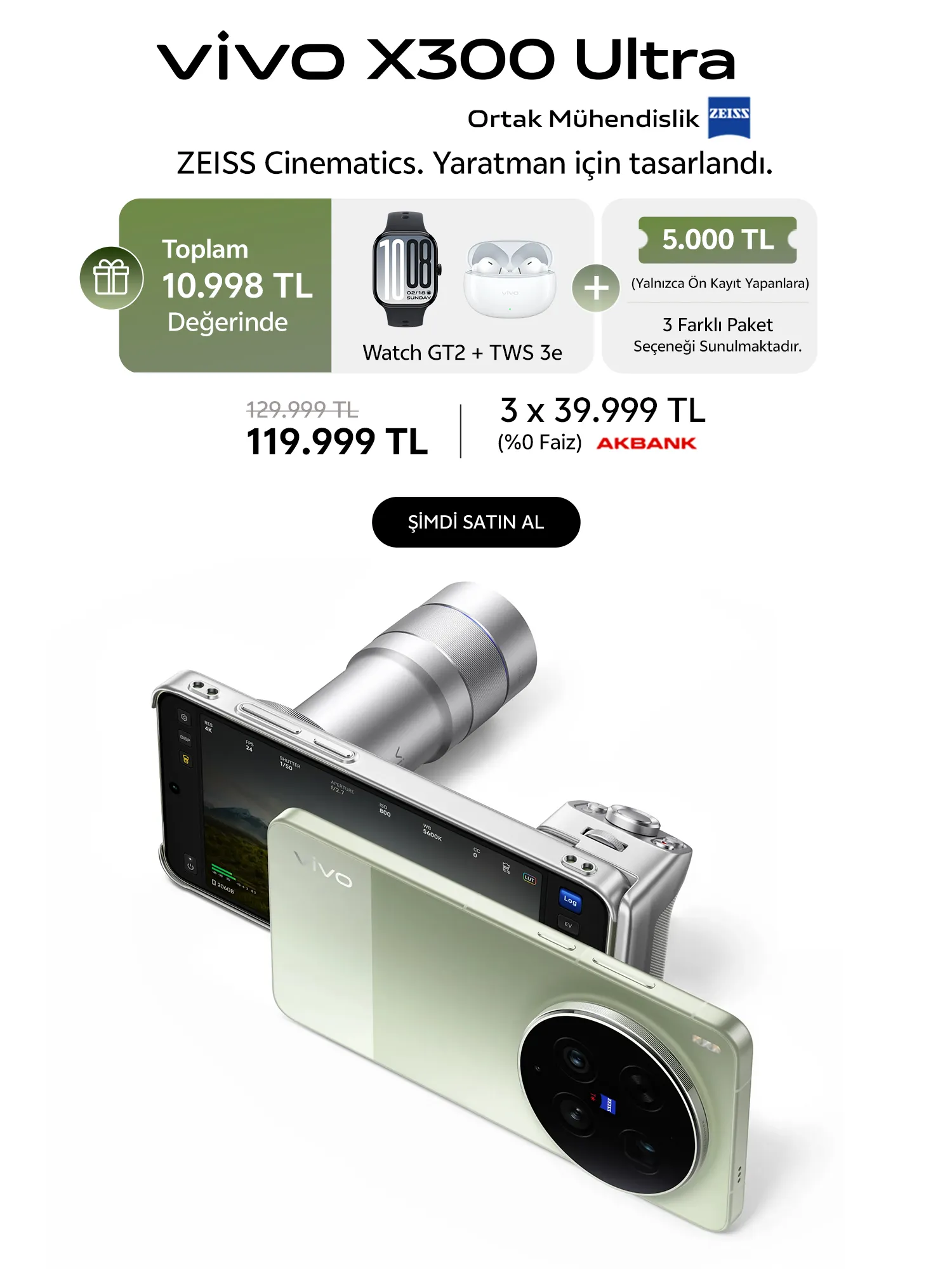 vivo X300 Ultra Türkiye'de Satışta! 10.000 TL İndirim & Hediye