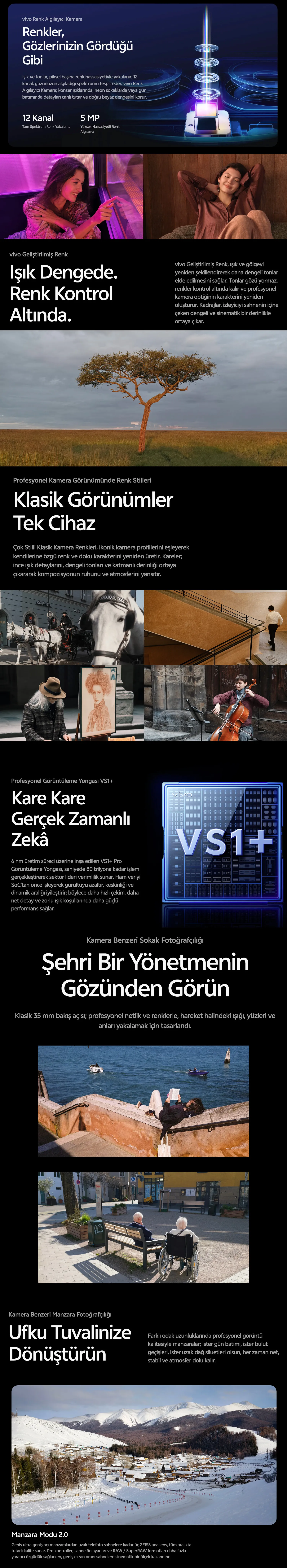 vivo VS1+ görüntüleme yongası renk algılayıcı kamera detay banner